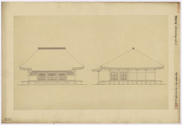 00396 長寿寺本堂