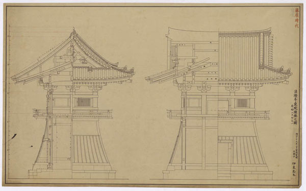 00436 法隆寺東院鐘楼