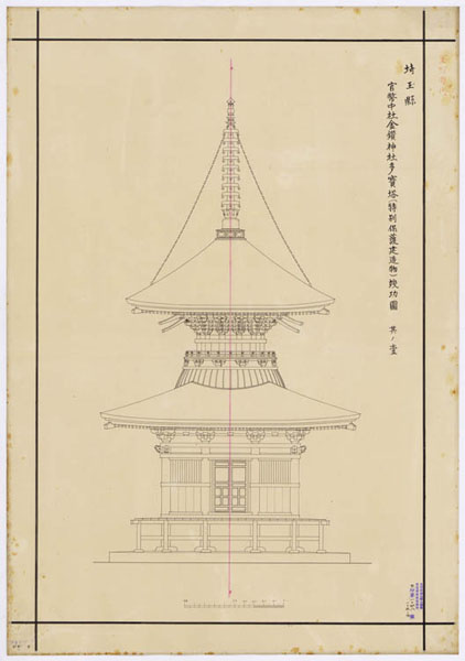 00777 金鑽神社多宝塔