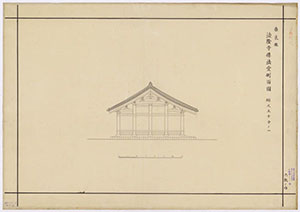 法隆寺東院伝法堂