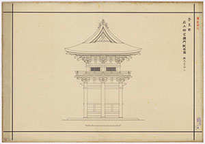 石上神宮楼門