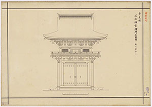 石上神宮楼門