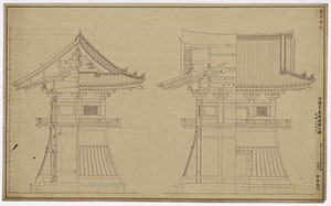 法隆寺東院鐘楼