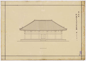 秋篠寺本堂