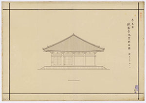 秋篠寺本堂
