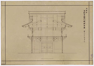 金剛寺楼門