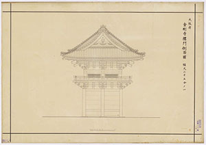 金剛寺楼門