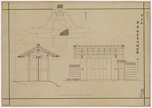 新薬師寺東門