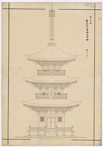 霊山寺三重塔