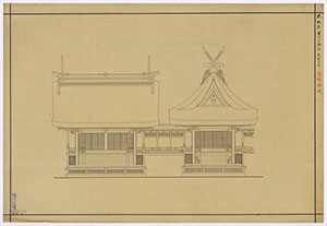 建水分神社本殿